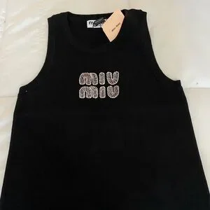 Miu Miu | Tops | Brand New Miu Miu Tank Top Size L Size M